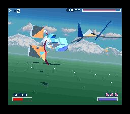 Star Fox (Japan) In game screenshot